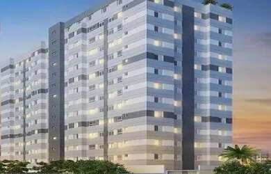 Imagem: O apartamento possui 2 Dormitórios, 1 Banheiro, 1 Vaga na garagem