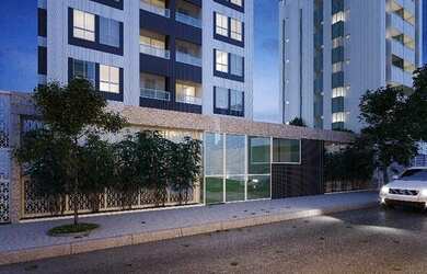 Imagem: O apartamento possui 1 Dormitório, 1 Banheiro, 1 Vaga na garagem