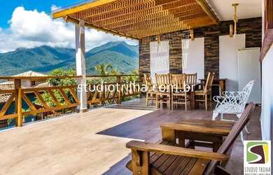 Imagem 1: Alugo Casa Vista ao Mar, 230M², Alto da Barra - Ilhabela