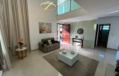 Imagem: A casa em condomínio possui 5 Dormitórios, 5 Banheiros, 4