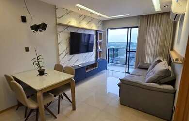 Imagem: O apartamento possui 1 Dormitório, 1 Banheiro, 2 Vagas na garagem