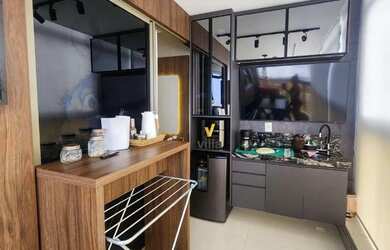 Imagem 8: Apartamento. Piscina, Churrasqueira, Imóvel mobiliadoeAr-condicionado