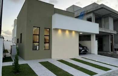 Imagem: A casa em condomínio possui 3 Dormitórios, 2 Banheiros, 2