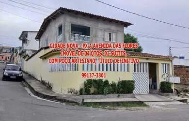 Imagem: A casa possui 4 Dormitórios, 3 Banheiros, 2 Vagas na garagem