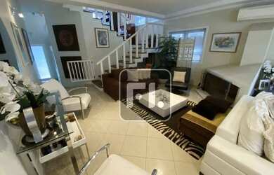 Imagem: A casa em condomínio possui 4 Dormitórios, 5 Banheiros, 4