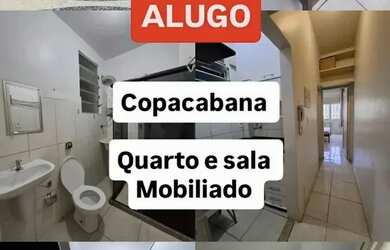Imagem: Alugo - Copacabana Quarto e sala. Mobiliado. Contrato padrão