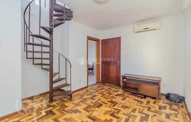 Imagem: O apartamento na cobertura possui 3 Dormitórios, 2 Banheiros