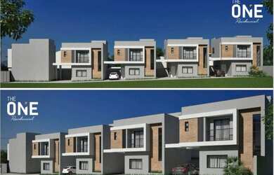 Imagem: A casa em condomínio possui 3 Dormitórios, 3 Banheiros, 2