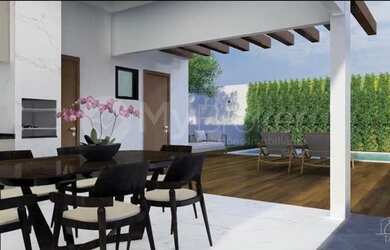 Imagem: A casa possui 3 Dormitórios, 5 Banheiros, 5 Vagas na garagem