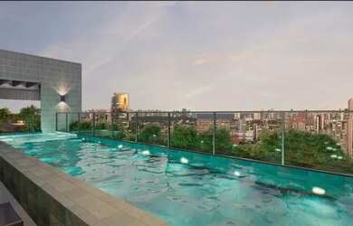 Imagem: O apartamento possui 1 Dormitório, 1 Banheiro, 1 Vaga na garagem