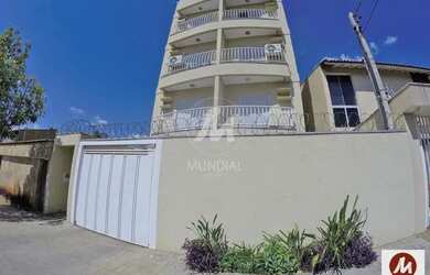 Imagem: O apartamento possui 1 Dormitório, 1 Banheiro, 1 Vaga na garagem