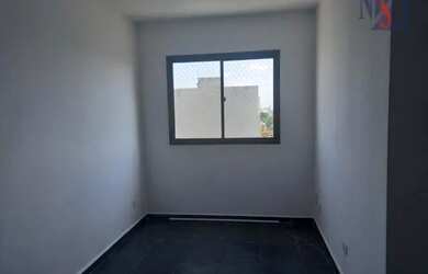 Imagem: O apartamento possui 1 Dormitório, 1 Banheiro, 1 Vaga na garagem