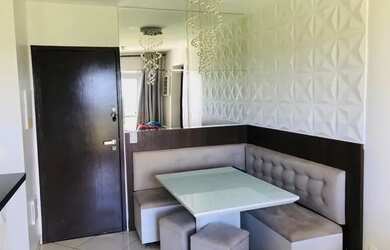 Imagem: O apartamento possui 2 Dormitórios, 1 Banheiro, 1 Vaga na garagem