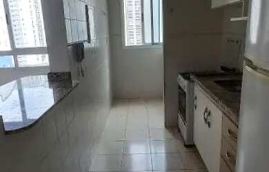 Imagem: O apartamento possui 1 Dormitório, 1 Banheiro, 1 Vaga na garagem