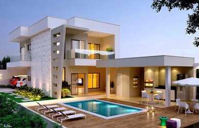 Imagem: A casa possui 3 Dormitórios, 2 Banheiros, 2 Vagas na garagem