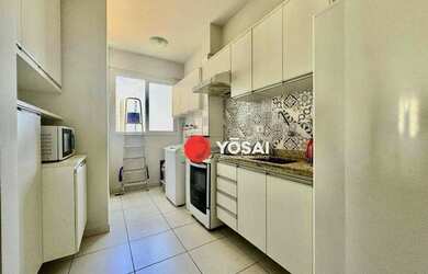 Imagem 2: Apartamento com 3 dormitórios para alugar, 76 m² por R$ 3.200,00 - Gleba...