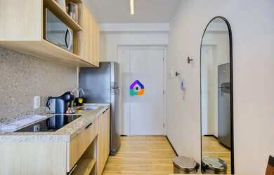 Imagem 13: Studio Mobiliado com Varanda em Moema