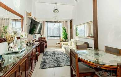 Imagem: O apartamento na cobertura possui 2 Dormitórios, 3 Banheiros