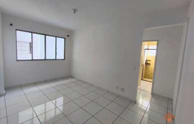 Imagem: O apartamento possui 1 Dormitório, 2 Banheiros, 1 Vaga na garagem