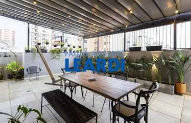 Imagem: O apartamento na cobertura possui 3 Dormitórios, 4 Banheiros