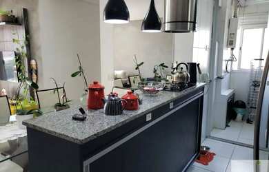 Imagem: O apartamento possui 2 Dormitórios, 2 Banheiros, 2 Vagas na