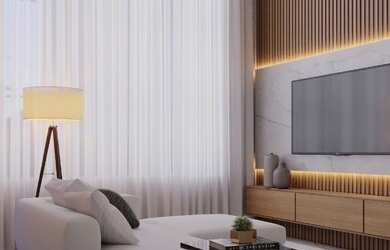 Imagem: A casa em condomínio possui 3 Dormitórios, 3 Banheiros, 2