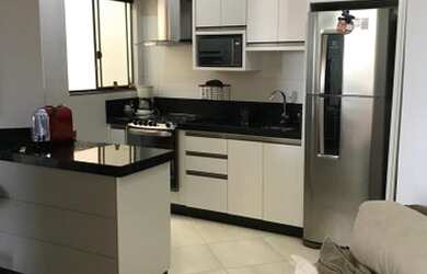 Imagem: O apartamento possui 1 Dormitório, 1 Banheiro, 1 Vaga na garagem