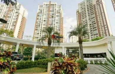 Imagem: O apartamento na cobertura possui 4 Dormitórios, 5 Banheiros