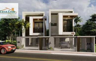 Imagem: A casa possui 3 Dormitórios, 3 Banheiros, 2 Vagas na garagem