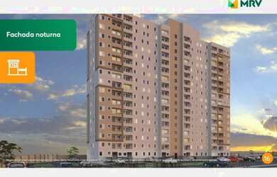 Imagem: O apartamento possui 2 Dormitórios, 2 Banheiros, 1 Vaga na