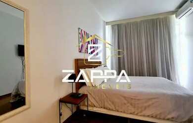 Imagem 10: Quadra da praia de Copacabana com varandão e vista mar