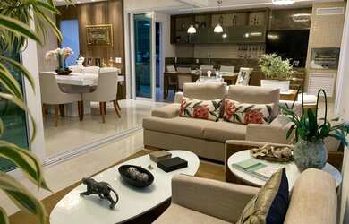 Imagem: O apartamento possui 4 Dormitórios, 4 Banheiros, 4 Vagas na