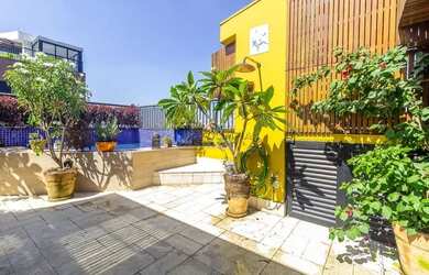 Imagem: O apartamento na cobertura possui 3 Dormitórios, 3 Banheiros