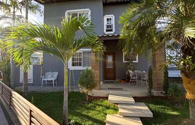 Imagem: A casa em condomínio possui 4 Dormitórios, 3 Banheiros, 5