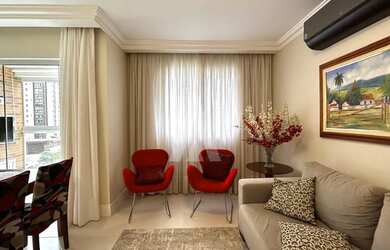 Imagem 11: Apartamento mobiliado com 3 quartos, sacada com churrasqueira, no bairro...