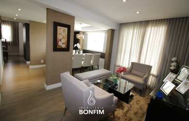 Imagem: O apartamento na cobertura possui 3 Dormitórios, 3 Banheiros