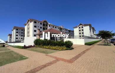 Imagem: O apartamento possui 2 Dormitórios, 1 Banheiro, 1 Vaga na garagem