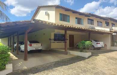 Imagem: A casa em condomínio possui 4 Dormitórios, 5 Banheiros, 4