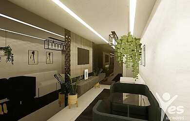 Imagem: O apartamento possui 2 Dormitórios, 2 Banheiros, 1 Vaga na