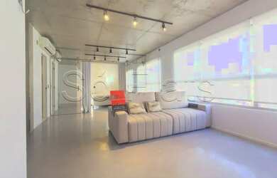 Imagem 2: Flat Maxhaus Itaim disponível para locação com 1 dormitório e 1 vaga...