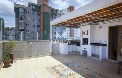 Imagem: O apartamento na cobertura possui 2 Dormitórios, 2 Banheiros