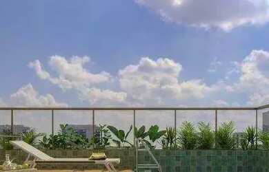 Imagem: O studio possui 1 Dormitório, 1 Banheiro, 1 Vaga na garagem