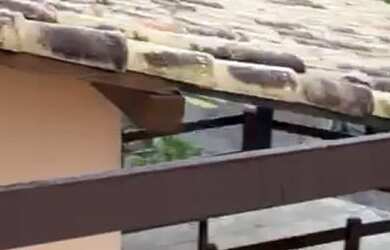 Imagem: A casa em condomínio para alugar possui 3 Dormitórios, 2 Banheiros