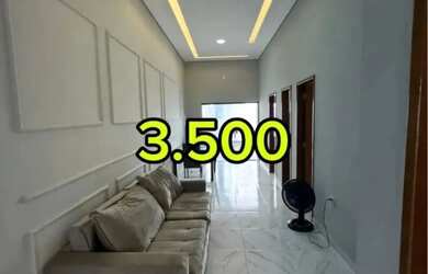 Imagem: A casa em condomínio possui 3 Dormitórios, 2 Banheiros, 2