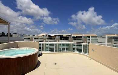 Imagem: O apartamento na cobertura possui 1 Dormitório, 1 Banheiro