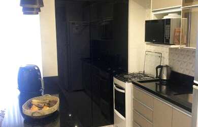 Imagem: O apartamento possui 3 Dormitórios, 2 Banheiros, 2 Vagas na