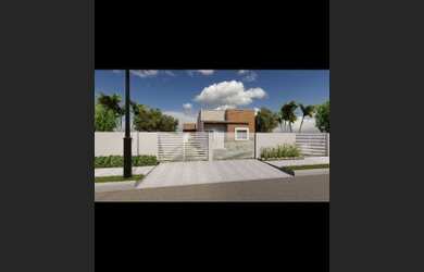 Imagem: A casa possui 2 Dormitórios, 2 Banheiros, 2 Vagas na garagem