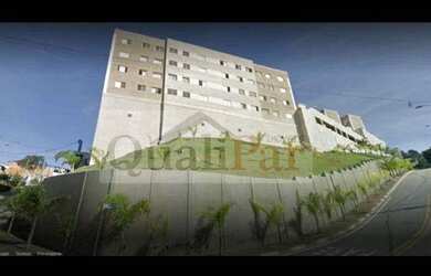 Imagem: O apartamento possui 2 Dormitórios, 1 Banheiro, 2 Vagas na