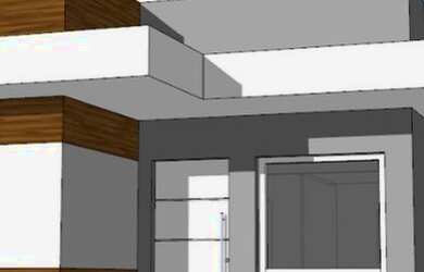 Imagem: A casa possui 3 Dormitórios, 2 Banheiros, 1 Vaga na garagem