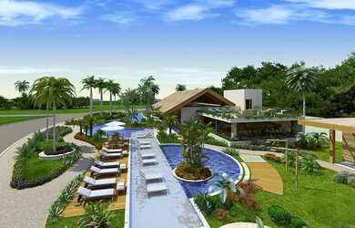 Imagem: O terreno possui 280m² de Área e está localizado em Pium